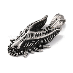 304 Stainless Steel Pendants&nbsp;STAS-U021-04AS