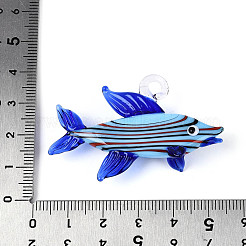 Handmade Lampwork Big Pendants&nbsp;LAMP-T025-03A