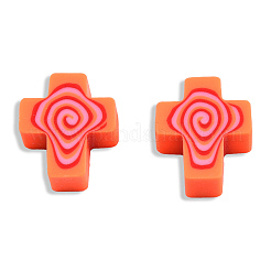 Handmade Polymer Clay Beads&nbsp;X-CLAY-T020-30