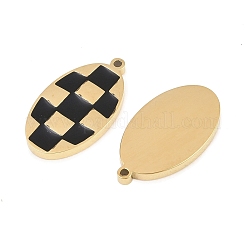 304 Stainless Steel Enamel Pendants&nbsp;STAS-P447-01A-G