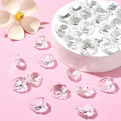 Transparent K9 Glass Connector Charms&nbsp;GLAA-YW0001-100