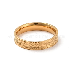 Ion Plating(IP) 304 Stainless Steel Finger Ring&nbsp;RJEW-C071-13G