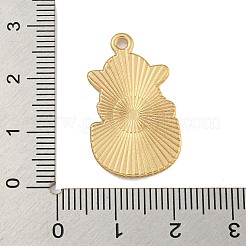 Cartoon Alloy Enamel Pendants&nbsp;ENAM-H045-05G-02
