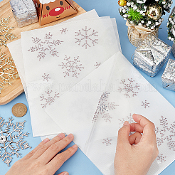 Snowflake Pattern Hotfix Rhinestones&nbsp;DIY-WH0430-205E