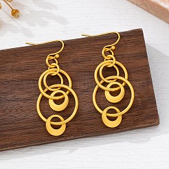 Alloy Dangle Earrings for Women&nbsp;WG9C3AC-01