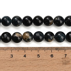 Natural Blue Tourmaline Beads Strands&nbsp;GG-NH0002-A01-8mm