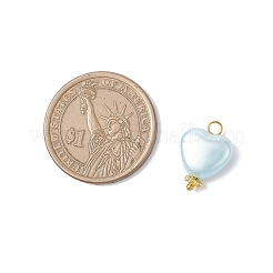 Opaque Acrylic Heart Pendants&nbsp;PALLOY-JF04283-02