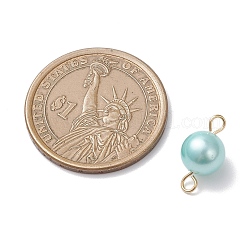 Polished Shell Pearl Round Links&nbsp;PALLOY-JF04647