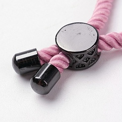 Nylon Twisted Cord Bracelet Making&nbsp;MAK-K007-B