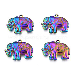 Ion Plating(IP) 201 Stainless Steel Pendants&nbsp;STAS-N098-203M