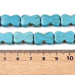 Synthetic Turquoise Beads Strands&nbsp;UNKW-T001-02A