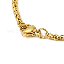 201 Stainless Steel Jesus Fish Cross Pendant Box Chain Necklaces&nbsp;LS-NJEW-Q002-06G