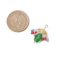 Glass Pendants&nbsp;PALLOY-MZ01063-03