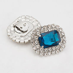 Alloy Rhinestone Shoe Decorations&nbsp;FIND-WH0126-417D