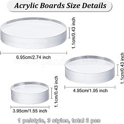 3Pc 3 Style Acrylic Boards&nbsp;DIY-FG0003-21