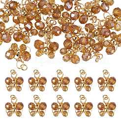 20Pcs Glass Pendants&nbsp;PALLOY-TAC0217