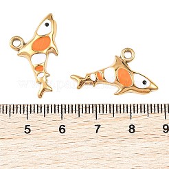 304 Stainless Steel Enamel Pendants&nbsp;STAS-Z186-21G