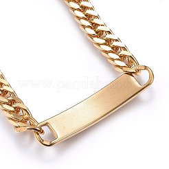 304 Stainless Steel Link Bracelets&nbsp;BJEW-L630-01G