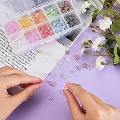 500Pcs 10 colors Crackle Glass Beads&nbsp;GLAA-SZ0001-56