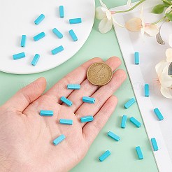 120Pcs Synthetic Turquoise Beads Strands&nbsp;G-AR0006-17B