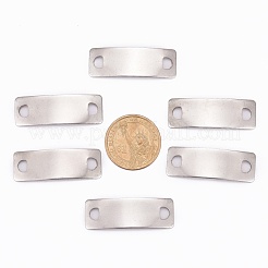 Tarnish Resistant Rectangle 304 Stainless Steel Links connectors&nbsp;STAS-I045-33