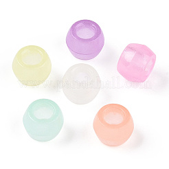 Transparent Luminous Acrylic Beads&nbsp;OACR-N137-34