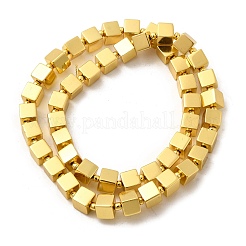 Electroplate Glass Beads Strands&nbsp;EGLA-F166-03A-G