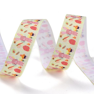 Easter Themed Polyester Grosgrain Ribbons&nbsp;OCOR-A005-01E-1