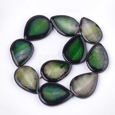 Natural Crackle Agate Beads Strands&nbsp;G-T121-02D-1