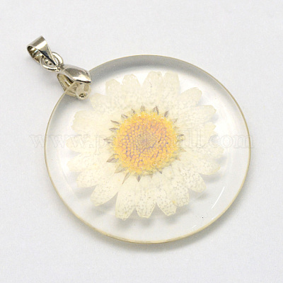 Alloy Resin Pendants&nbsp;RESI-S321-07-1