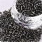 8/0 Glass Seed Beads, Silver Lined Round Hole, Round, Light Grey, 2~3x1.3~3mm, Hole: 0.8~1.2mm, about 10000pcs/pound
