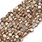 Natural Trochus Shell Beads Strands, Nuggets, Camel, 6~8x5~9x4~8mm, Hole: 1mm, about 53pcs/strand, 15.75~16.02''(40~40.7cm)