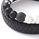 Unisex Stackable Bracelets Sets&nbsp;BJEW-JB04896-3