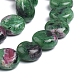 Natural Ruby in Zoisite Beads Strands&nbsp;G-L505-10-10mm-2