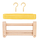 Wooden Webbing Retainer Knitting Tool&nbsp;TOOL-WH0051-80-1