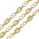 Brass Rectangle & Infinity Link Chains&nbsp;CHC-P010-18G-1