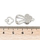 Brass Interlocking Clasps&nbsp;KK-U059-03P-3