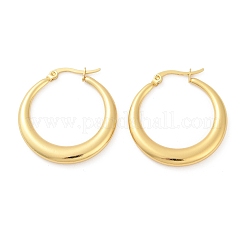 304 Stainless Steel Hoop Earrings for Women&nbsp;EJEW-U046-07G-B