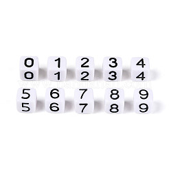 Opaque Acrylic European Large Hole Beads&nbsp;SACR-N020-01M-02
