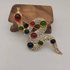 Rhinestones Pins&nbsp;LS-JEWB-I042-04KCG