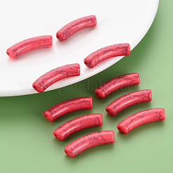 Opaque Crackle Acrylic Beads&nbsp;MACR-S372-002N-005
