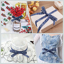 Polyester Embroidery Ribbon&nbsp;OCOR-WH20003-48