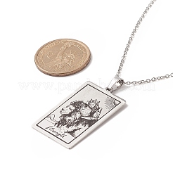 Non-Tarnish 304 Stainless Steel Cable Chain Necklaces with Lobster Claw Clasp&nbsp;NJEW-JN04204