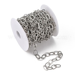 Electroplate Brass Paperclip Chains&nbsp;CHC-L019-31P