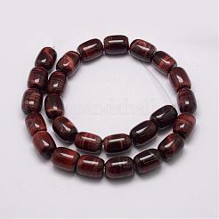 Natural & Dyed & Heated Tiger Eye Bead Strands&nbsp;G-P230-31-10x14mm