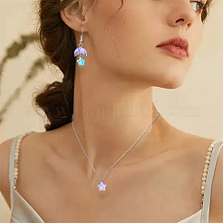 70Pcs Transparent Glass Beads&nbsp;GLAA-YW0004-08