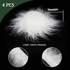 Artificial Fox Fur Trimming&nbsp;DIY-WH0043-55