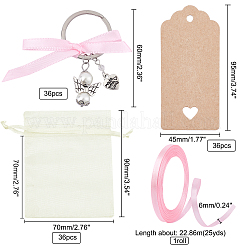 DIY Angel Series Keychain Gift Kits&nbsp;DIY-PH0001-15