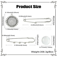 Stainless Steel Safety Pins&nbsp;JEWB-CJ00001