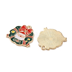 Alloy Enamel Pendants&nbsp;ENAM-I061-01KCG-14